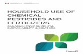 Household use of chemical pesticides and fertilizers...Household use of chemical pesticides and fertilizers Page 8 of 12 The surveys for 2007, 2009, 2011, 2013, 2015 and 2017 were