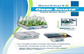 Orbi-Shaker w - Benchmark Scientific Series (ORBI-Shaker) EM.pdf · ORBi- SHAKER Technical Data: Technical Data: 13 x 12 in. 13 x 12 in. 9.5 x 8 in. I Perfectly circular 19mm orbit
