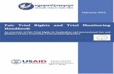 Fair Trial Rights and Trial Monitoring · PDF file Fair Trial Rights and Trial Monitoring Handbook 1 ABOUT THE CAMBODIAN CENTER FOR HUMAN RIGHTS This Handbook on ‘Fair Trial Rights