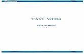 TAVL WEB4cabtrack.net/newTAVL WEB4 user manual V 1.1.pdf · 2018-12-14 · To access Tavl WEB application enter WEB4 link in your web browsers address field. To get TAVL WEB4 link
