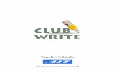 Club Write - Montgomery County Public Schools...and memories. A journal can be a travel diary, a reading jour-nal, a writer’s log of ideas, a field notebook, or a personal diary.