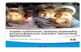 Final conference ROMA - Final Report and recommandation  · Web viewInvestigations into the media, in which Roma are often portrayed with negative stereotypes that promote discrimination,