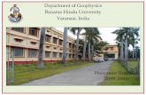 Department of Geophysics Banaras Hindu University …bhu.ac.in/science/geophysics/images/Geophysics-brochure.pdfDepartment of Geophysics, Banaras Hindu University offers M.Sc. (Tech.)