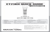 ET23KH-Quick Guide n warranty A5-10-outling-VER100-01 [변환됨]d3aj0p1dg7qc0x.cloudfront.net/magic-sing-downloads/Quick... · 2014-03-04 · Title: ET23KH-Quick Guide n warranty