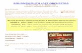 BOURNEMOUTH JAZZ ORCHESTRA - Wimborne Serviceswimborneservices.co.uk/BJO/Newsletters/BJO Newsletter 6 March 2015.pdf'Bournemouth Jazz Orchestra' Peter was born in Darlington and at