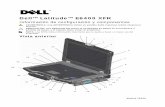 Dell™ Latitude™ E6400 XFR · Micrófono . 16 . Ranura para tarjetas PC o PC ExpressCard (opcional) ( ) 2 . Luz para la cámara (opcional) 17 . Conector IEEE 1394a ( ) 3 Seguro