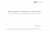 MECHANICAL WORKS CHECKLIST - Macquarie Universityproperty.mq.edu.au/documents/MCL_01_-_Mechanical_works_checklist_V1.2.pdf · MECHANICAL WORKS CHECKLIST . A summary of key technical