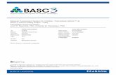 BASC-3 Rating Scales Report Sample - Pearson Clinical · Adaptive Skills The Adaptive Skills composite scale T score is 46, with a 90% confidence interval range of 43-49 and a percentile