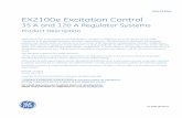 EX2100e Excitation Control · • Brushless exciter regulator • Direct current (dc) rotating exciter regulator In the SCT/PPT regulator and dc rotating exciter regulator applications,