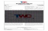 RUBBOND RR160 - TWC · RUBBOND RR160 TECHNICAL DATA SHEET Issue No Revision Date 001 01.12.2018