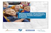 Restorative Practices - Constant Contactfiles.constantcontact.com/2b18842b001/d713abce-6d64-496d...There remains confusion in the education field over what restorative practices are