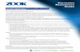 ZOOK Corrosion Resistance Guide 042018 · 2020-01-17 · One example of where a ZOOK disk is superior, is with a Furan impregnated disk in an acidic application. NOTES • The resin