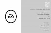 Electronic Arts Inc.sb.cofc.edu/academics/specialty-programs/investment... · EA Maxis Life-simulation games Sims series EA All Play EA origininals and franchise partnerships: Simpsons,