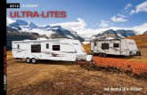 R-vISIon ULTRA-LITES - RVUSA.com · The World In r-VIsIon 189QB 210QB 230Bh 180t EXPAnDABLE 177S NEW! 200S 2012 R-vISI on ® UL TRA-LITE TRA v EL dr TRAILERS WEightS 180t 189QB 177S