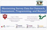 Maximizing Survey Data for Outreach, Assessment ...nsse.indiana.edu/pdf/presentations/2018/AIR_2018_Miller_Dumford_slides.pdfAssessment at celt@muohio.edu or 513-529-9266. Previous