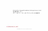 Oracle Application Express 4Oracle Application Express 4.0 について Oracle Application Express（Oracle APEX） Release 4.0 の新機能の概要は、以下のとおりです。
