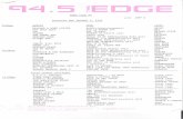 EBB - Jeff K · edge club 94 with jeff k playlist for january 4, 1992 cant. the midnight mix wi mary xtc (sue ellen's) circa 91', mdj mad, inner city, band of gypsies, overweight