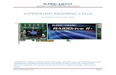 SUPERTALENT RAIDDRIVE II PLUS - SSD Memory and FlashRAIDDrive II Plus PCIe SSD Datasheet Rev 1.0 January 2014 Page 17 5.3.6 IO METER IO Meter tests the RAIDDrive’s transaction speed