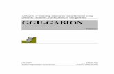 Analysis of retaining structures manufactured using ... · GGU-GABION User Manual Page 6 of 123 February 2019 . 1 Preface . The GGU-GABION program allows the analysis of retaining