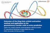 Extension of the King-Hele orbital contraction method and ... · Extension of the King-Hele orbital contraction method and application to the geostationary transfer orbit re-entry