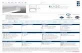 EDGE EX3D - Pinnacle Architectural Lighting 2013...EDGE E3D Specifications and dimensions subect to change without notice. Specification sheets that appear on pinnacle-ltg.com are