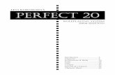 LEVI KORNELSEN’S PERFECT 20PERFECT 20darkshire.net/jhkim/rpg/srd/perfect20/Perfect20_2006.pdf · OPEN GAME LICENSE Version 1.0 A 7. Use of Product Identity: You agree not to Use