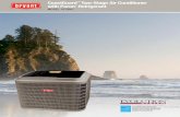 CoastGuard Two-StageAirConditioner withPuron Refrigerant · coil guard and baked-on powder paint for superior rust and cor-rosion protection that keeps your outdoor unit looking its