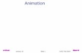 Viewing and Projection · Conventional Animation Draw each frame of the animation great control tedious Reduce burden with cel animation layer keyframe inbetween cel panoramas (Disney’s