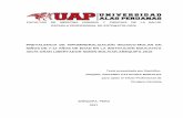 PREVALENCIA DE HIPOMINERALIZACIÓN INCISIVO-MOLAR EN …repositorio.uap.edu.pe/bitstream/uap/5002/5/T059... · 2018-08-30 · of the enamel caused by the alteration of the ameloblast