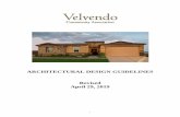 ARCHITECTURAL DESIGN GUIDELINES Revised April 29, 2019velvendohoa.com/assets/design-guidelines.pdf · architectural design guidelines . revised: april 29, 2019 . table of contents