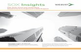 SOX Insights · 2019-12-19 · This section of the Act establishes the requirements for some companies, based on their size, ... integrated audit requirements of SOX 404(b). ... Selecting