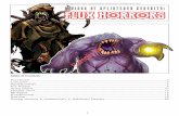 Sample file - DriveThruRPG.com · “Requires the Mutants & Mastermind’s Hero’s Handbook by Green Ronin Publishing for Use.” The Event released horrors that once only existed