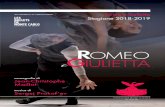 Lirica e Balletto Stagione 2018-2019 · 2019-04-12 · Mercuzio George Oliveira / Michaël Grünecker / Lennart Radtke Benvolio Michaël Grünecker / Daniele Delvecchio / Benjamin