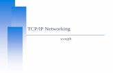 TCP/IP NetworkingNCTU 21 The Network Layer –Subnetting and Netmask (1) Subnetting • Borrow some bits from network ID to extends hosts ID • Ex: ClassB address : 140.113.0.0 =