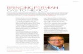 BRINGING PERMIAN GAS TO MEXICO · bringing permian gas to mexico mexican pipeline operator fermaca recently closed two deals to finance the construction of an 830km pipeline corridor