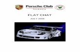 FLAT CHAT - Porsche · FLAT CHAT Quarterly Newsletter of the Porsche Club of Tasmania A CAMS Affiliated Club Opinions expressed in this Newsletter do not necessarily represent the