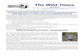 The Wild Timesroc.us.orienteering.org/resources/newsletter/wild1804.pdf · from QOC's website Pace Counting - another method of knowing whether you've gone too far or not far enough