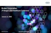 Bruker Corporation JP Morgan 2020 Healthcare ConferencePatho. Proteomics (Protein Panels, Therapy Response) Single-Cell . Proteomics (plus Immunopeptidomics) Cancer . Proteomics (Tissue