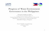 Progress of Water Environment Governance in the Philippineswepa-db.net/3rd/en/meeting/20190222/pdf/D2_S3_Philippines_rev0222.pdf · polluted/degraded STATUS OF RIVERS IN THE PHILIPPINES