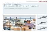GoTo Europe - dc-ro. · PDF file GoTo Europe Bosch Rexroth AG, R310EN 2060, 2014-05 2 Your advantages f Reduced inventories and capital commitment through short, reliable delivery