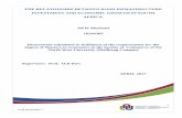THE RELATIONSHIP BETWEEN ROAD INFRASTRUCTURE …THE RELATIONSHIP BETWEEN ROAD INFRASTRUCTURE INVESTMENT AND ECONOMIC GROWTH IN SOUTH AFRICA. AKW Moeketsi 16244303 Dissertation submitted