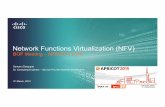 Network Functions Virtualization (NFV) · APRICOT 2015 NFV BOF Outline ! At APRICOT 2014, the NFV BOF meeting that I hosted was focused around some of the basic and introductory concepts