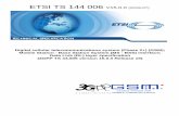 TS 144 006 - V15.0.0 - Digital cellular …ETSI 3GPP TS 44.006 version 15.0.0 Release 15 2 ETSI TS 144 006 V15.0.0 (2018-07) Intellectual Property Rights Essential patents IPRs essential