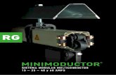 MINIMODUCTOR · Colocar a una distancia de 2 metros entre sí. En líneas a la intemperie colocar cada 1,33m. Se fija a la estructura mediante tornillo regulable en altura M8 con