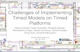 Challenges of Implementing Timed Models on Timed Platforms...reference clock integrated through the NI Time Sync Framework (NI-TimeSync) • Functions and structures (Wait, Timed Loop)