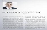 Has EtherCAT changed the world? - PC Control...Has EtherCAT changed the world? Martin Rostan, Head of Technology Marketing, Beckhoff A look back at the first presentation of the real-time