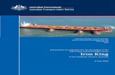 ATSB TRANSPORT SAFETY REPORT Marine Occurrence Investigation No… · 2010-03-15 · ATSB TRANSPORT SAFETY REPORT Marine Occurrence Investigation No. 256 MO-2008-008 Final Independent