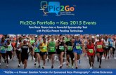 Pic2Go Portfolio –Key 2015 Eventsi.pic2go.com/Info/Pic2Go+Portfolio.pdfPic2Go Portfolio –Key 2015 Events Turn Race Photos into a Powerful Sponsorship Tool with Pic2Go Patent Pending