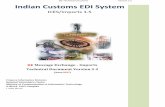 BE Technical Document Version 2.2 Indian Customs EDI System · BE Technical Document Version 2.2 1 Indian Customs EDI System ICES/Imports 1.5 Finance Informatics Division National
