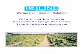 Drip Irrigation System Sistemas De Riego Por Goteo …irriline.com/wp-content/uploads/2014/10/irripipe-SD.pdf · 2014-10-20 · Drip Irrigation System Sistemas De Riego Por Goteo